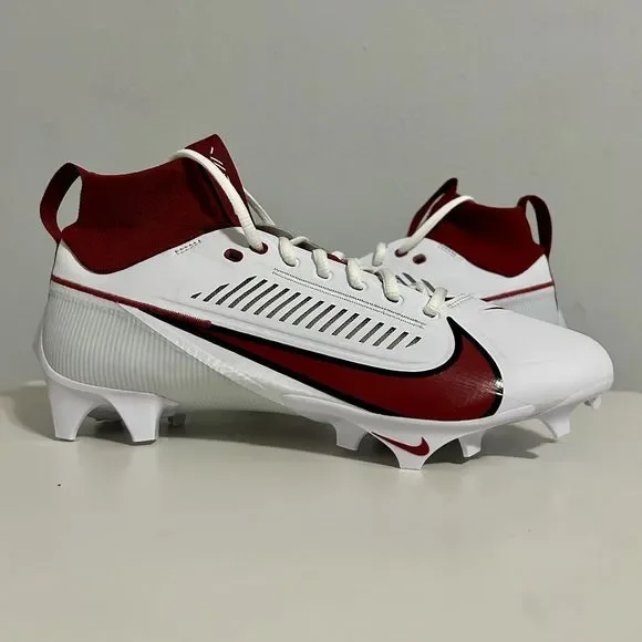 Nike Vapor Edge Pro 360 2 TB White Red Crimson Football Cleats Men Size 12.5 Nike Vapor Edge Pro 360 2 TB  main image 2